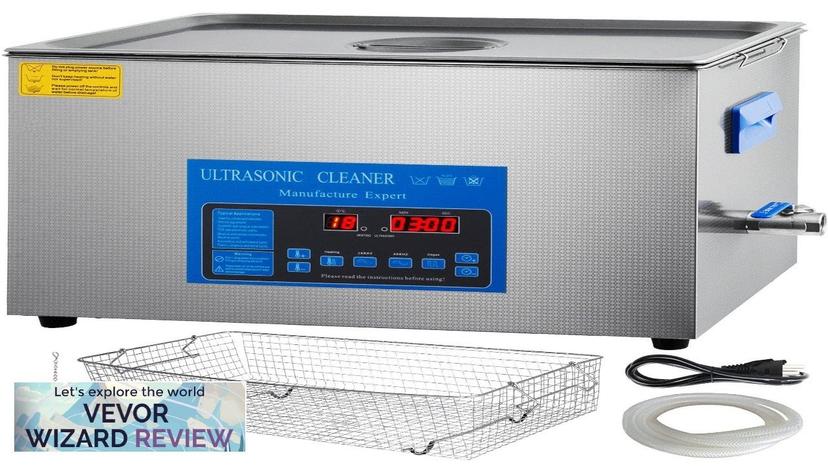 VEVOR 22L Ultrasonic Cleaner 28/40khz Dual Frequency Ultrasonic Cleaner 304 Stainless Steel Review