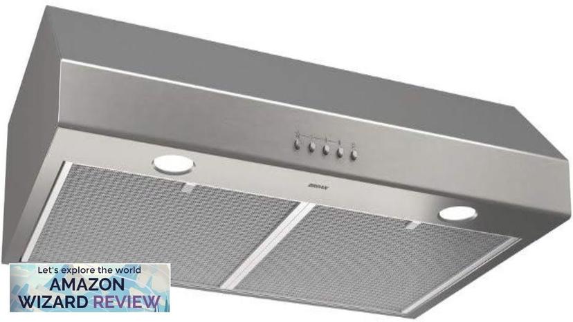 Broan-NuTone BCSQ130SS Three-Speed Glacier Under-Cabinet Range Hood with LED Lights ADA Review