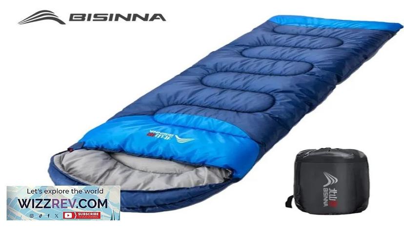 BISINNA Camping Sleeping Bag Ultralight Waterproof Winter Warm Envelope Backpacking Sleeping Review