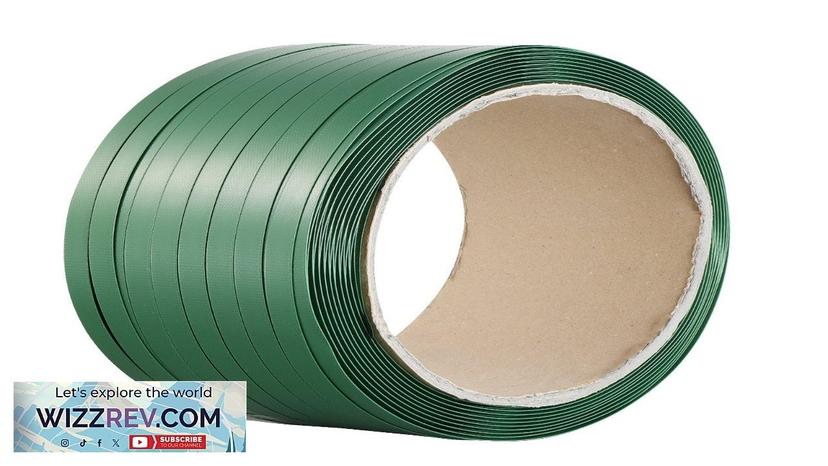 VEVOR Packaging Polyester PET Strapping Roll 0.63" x 0.03" x 1000' Banding Review