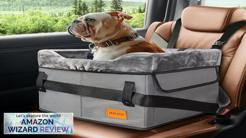 JOEJOY Small Dog Car Seat for Small Dogs Portable Puppy Dog Booster Review