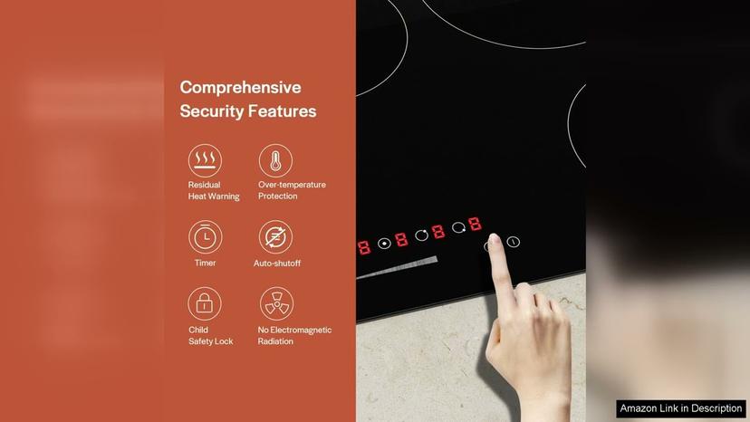 Empava 30 inch Electric Cooktop Built in Radiant Ceramic Stove 5 Burners Review