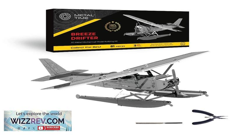 Breeze Drifter Seaplane DIY Aircraft Mechanical Model Kit Review