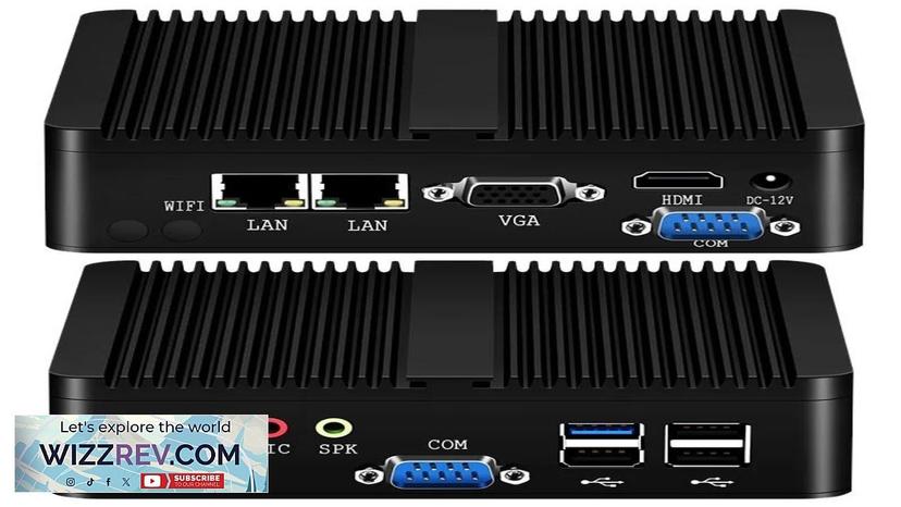 Helorpc Pfense Industrial Mini PC Inter Celeron Processor with 4XUSB HDMI VGA Review