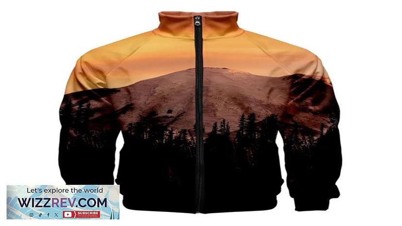 3D Snow Mountain Scenery Printed Jacket Funny Landscape Graphic Jackets For Men Review