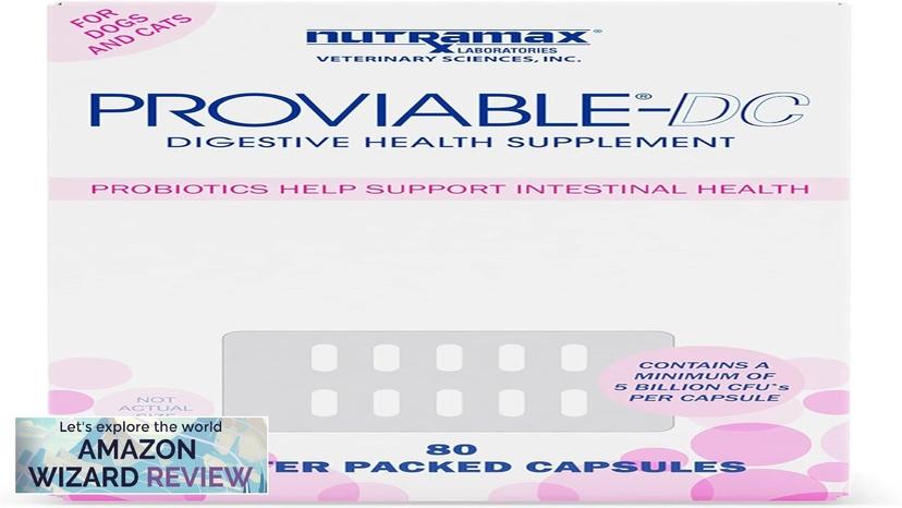 Proviable Digestive Health Supplement Multi-Strain Probiotics and Prebiotics for Cats Review