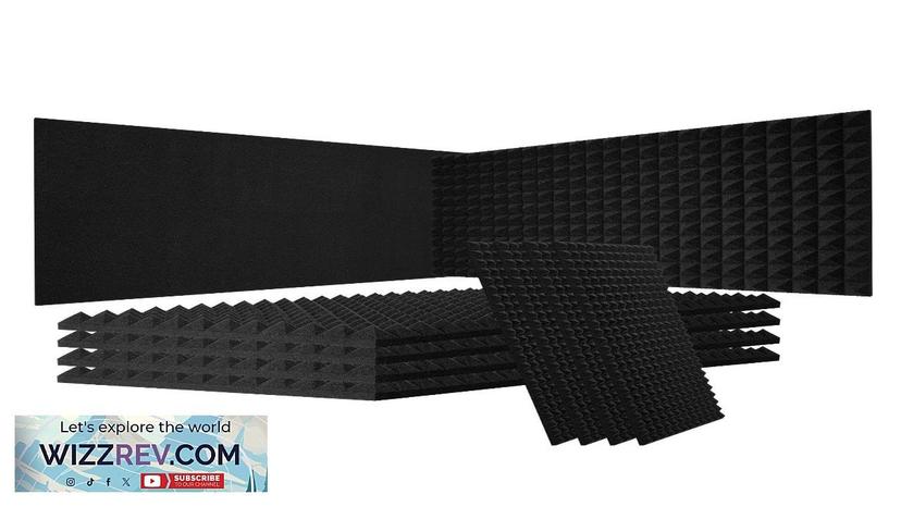 VEVOR Acoustic Foam Panels 4 Pack 48 x 24 x 2 in Review