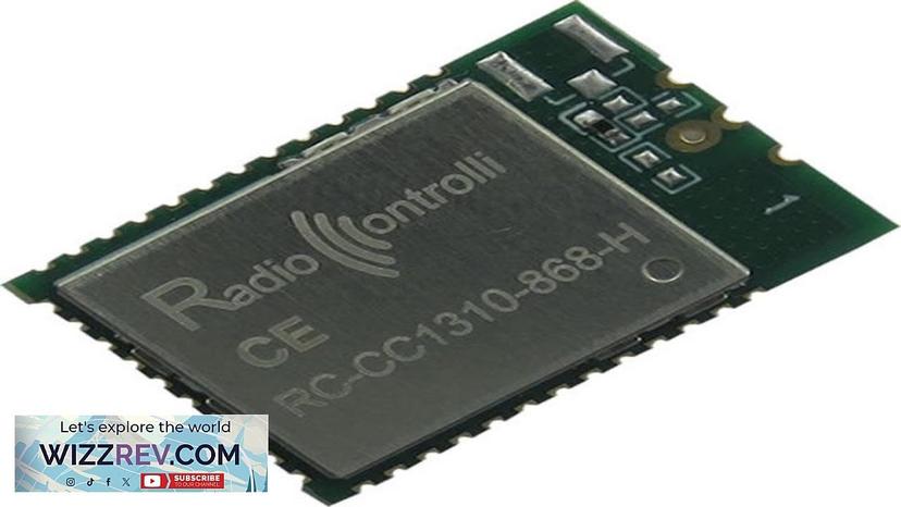 Transceiver Module CC1310 Based UFL Connection 868MHz – RC-CC1310-868-H Review