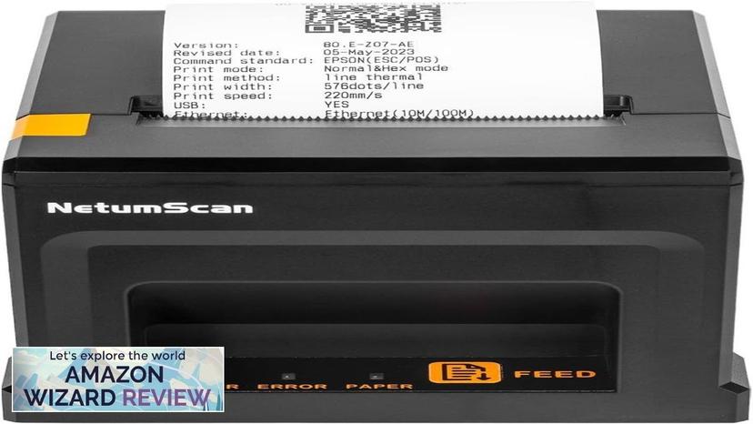 NetumScan USB POS Receipt Printer 80mm Thermal Receipt Printer with Auto Cutter Review