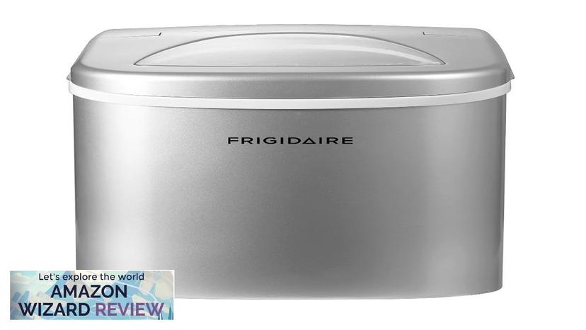 Frigidaire EFIC108-SILVER Counter top Portable 26 lb per Day Ice Maker Machine Review