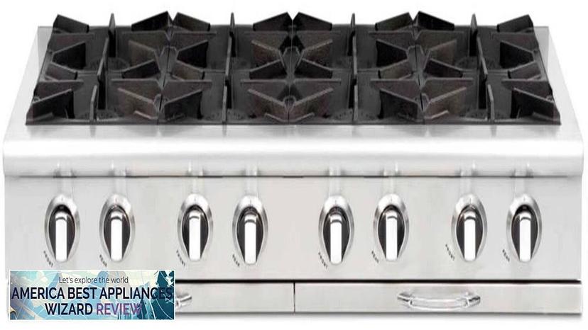 Capital Cooking 48" Natural Gas Rangetop With 8 Open Burners Review