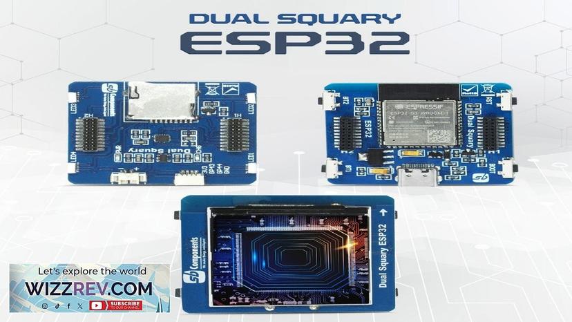 Dynamic Duo Display 1.54″ Based On ESP32 and RP2040 – Square Review