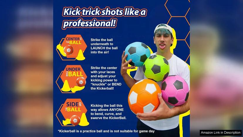 Kickerball Swerve and Curve Size 4 Soccer Ball Soccer Training Ball Review