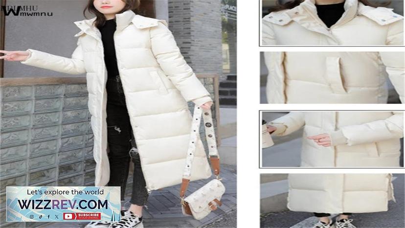 Down Cotton Snow Wear Overcoat Thicken Warm Side Split Jackets New Loose Review