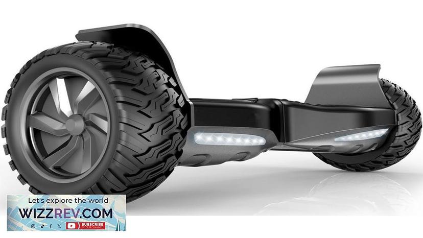 All-Terrain Hoverboard 8.5″ Big Wheel Self Balancing Scooter with Bluetooth and LED Review