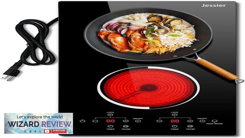 12 Inch Electric Cooktop 2 Burner Countertop & Built-in Electric Stove Review