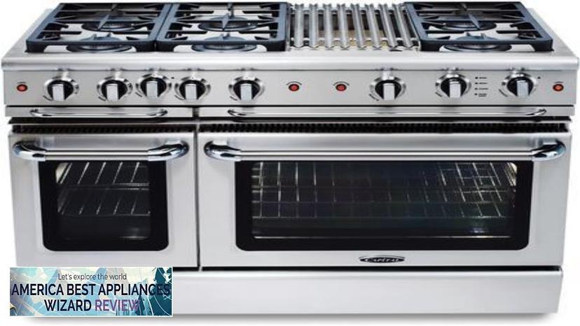 Capital Cooking 48" Freestanding All Gas Range With Liquid Propane Gas Review