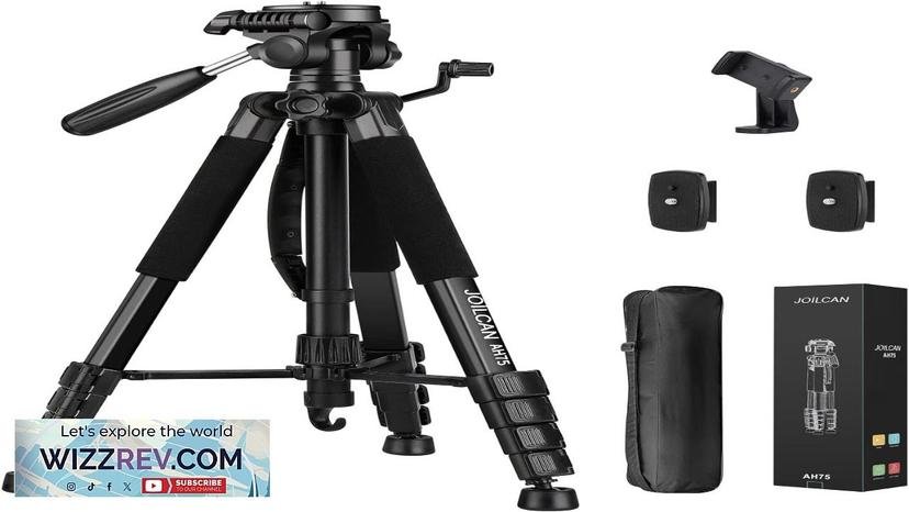 JOILCAN Tripod Camera Tripods 74" Tripod for Camera Phone Video Recording Heavy Review