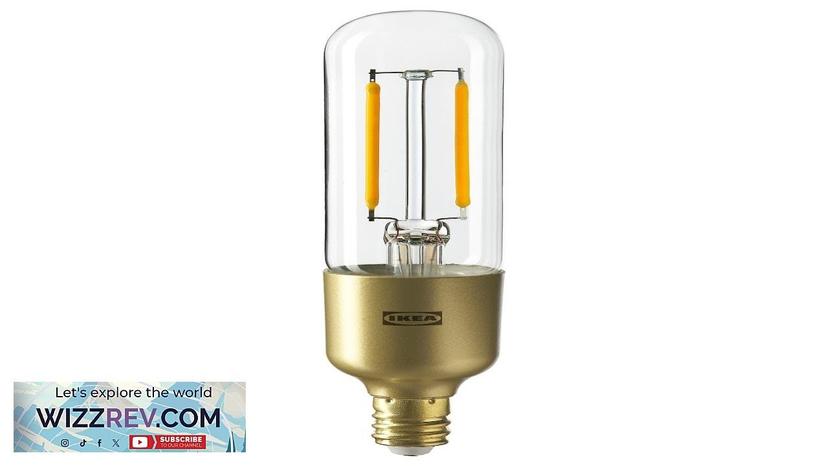 LUNNOM IKEA LED bulb E12 200 lumen dimmable/tube-shaped clear glass Review