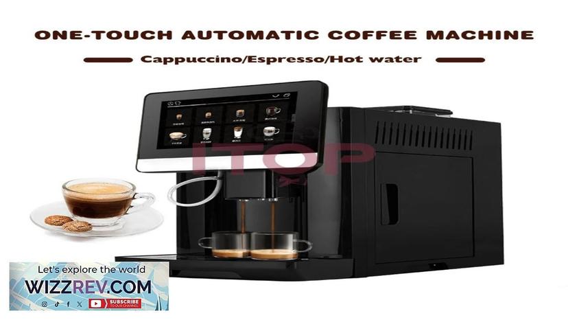 ITOP CM-OFT50 One Touch Automatic Coffee Maker 19Bar ULKA Pump Make 20+ Review