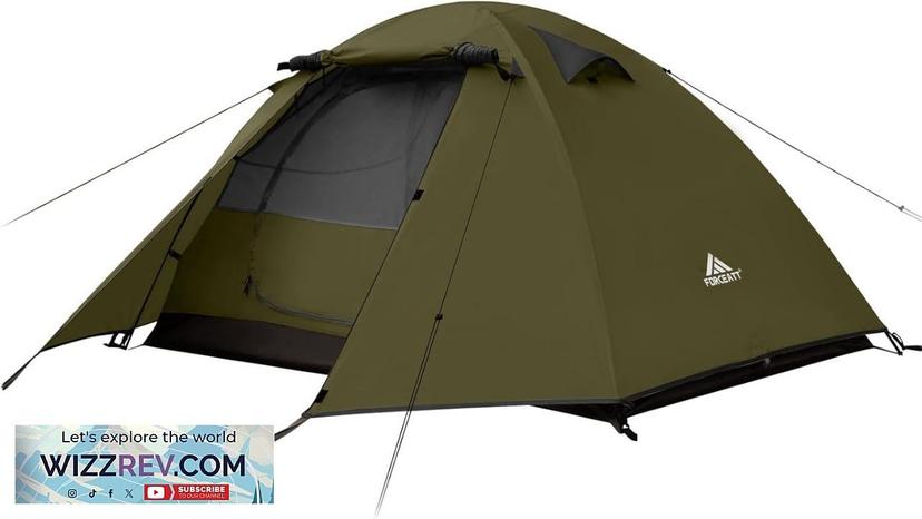 Forceatt Camping Tent 2/3/4 Person Professional Waterproof & Windproof Lightweight Review