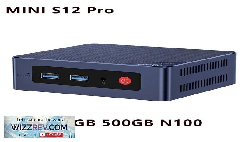 Beelink Mini S12 Pro N95 N100 MINI PC Windows 11 Pro DDR4 Review