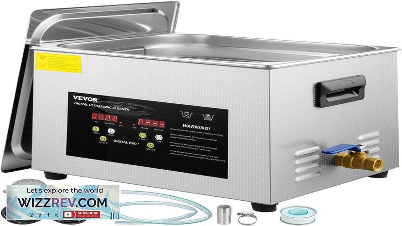 VEVOR 15L Upgraded Ultrasonic Cleaner (600W Heater360W Ultrasonic) Professional Digital Lab Review