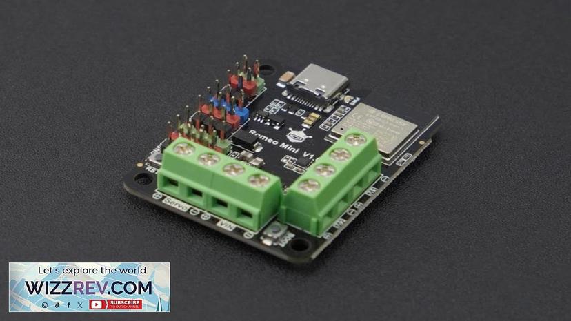 Romeo ESP32-C3 Robot Control Board (Supports Wi-Fi & Bluetooth 5) Review