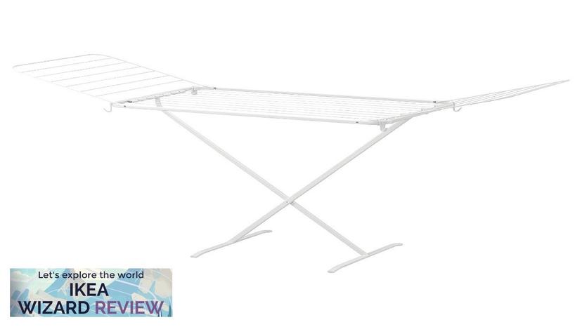 MULIG IKEA Drying rack indoor/outdoor white Review