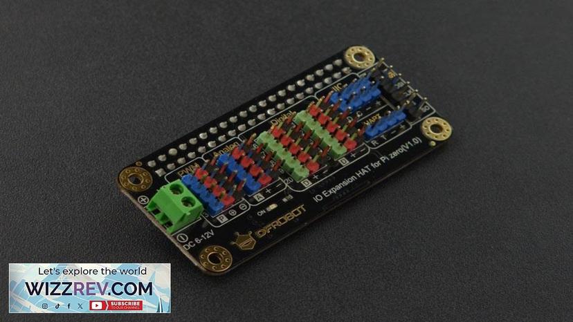 IO Expansion HAT for Raspberry Pi 5 / Zero / Zero W Review