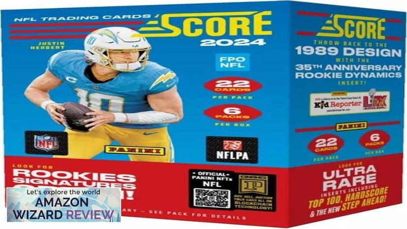 2024 Panini Score Football Sealed Blaster Box (132 Cards/Box) Review