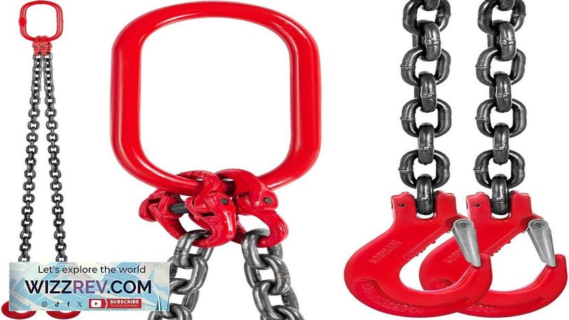 VEVOR 6FT Chain Sling 5/16 in x 6 ft Double Leg Review