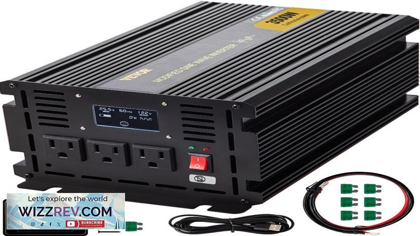 VEVOR Power Inverter 3500W Modified Sine Wave Inverter DC 24V to AC Review