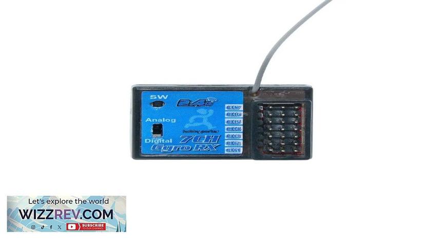 Hobby Porter HP007-R 7 Channel RC Car Receiver With Built-in Gyro Review