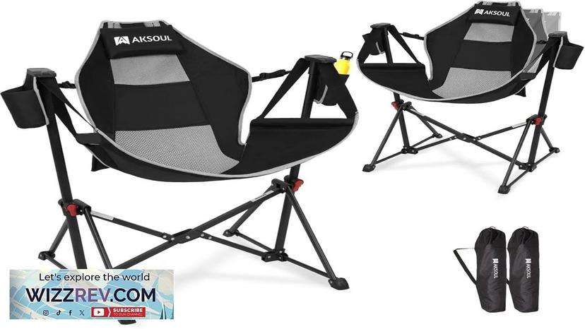 Hammock Camping Chair Swinging: Aluminum Alloy Adjustable Back Swinging Chair Folding Review