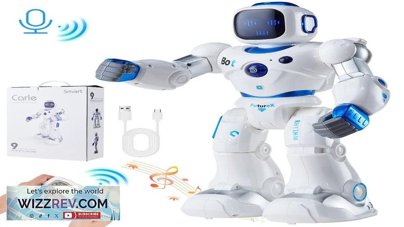 VEVOR RC Robot Toy Talking Dancing Touch Voice APP Remote Control Programmable Review