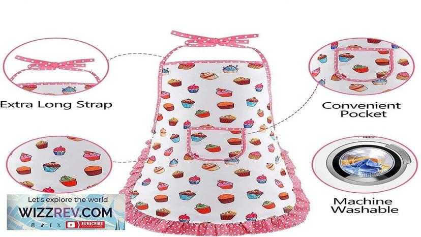 Kitchens Play Food Apron for Little Girls 4/11 Pcs Childrens Kitchen Cooking Review