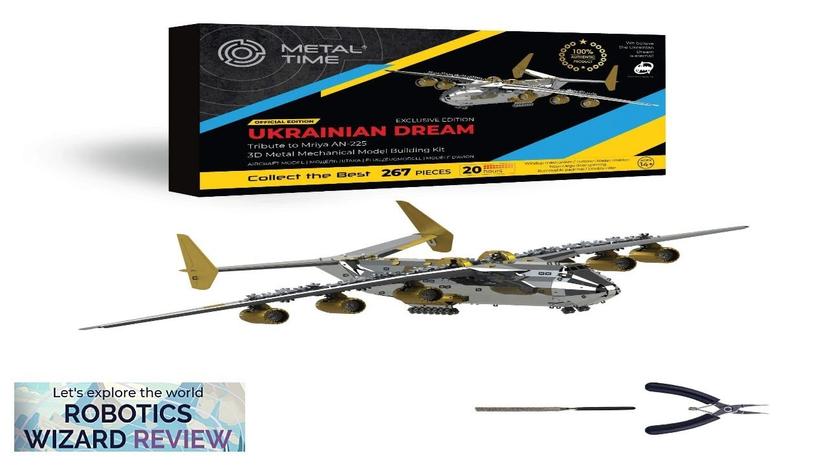 Aircraft Model AN-225 MRIYA – Official Exclusive Edition DIY Kit Review