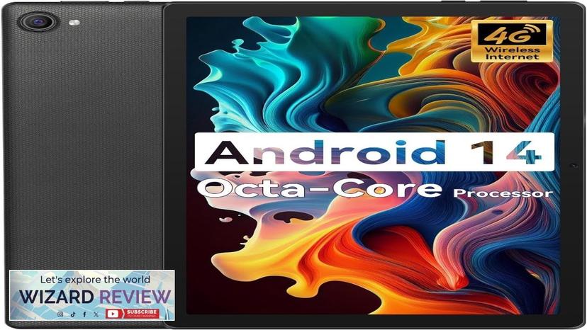 Android 14 Tablet Octa-Core Android Tablet 8GB RAM+64GB ROM (Expand to 1TB) Review