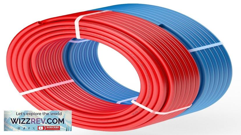 VEVOR PEX Pipe 1/2 Inch 2 x 100 Feet Length PEX-A Flexible Review