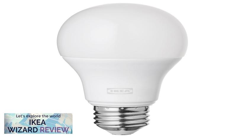 TRÅDFRI IKEA LED bulb E26 800 lumen smart wireless dimmable/warm white globe Review