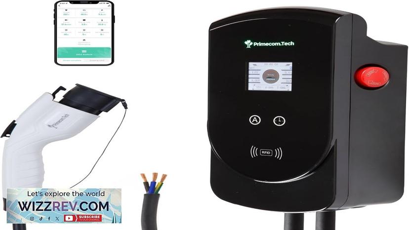 50 Amp PRIMECOM.TECH Level-2 Smart Electric Vehicle Home Charging Station 220 Review