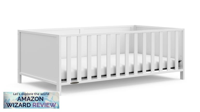 Graco Theo 3-in-1 Convertible Crib (White) GREENGUARD Gold Certified Converts Review