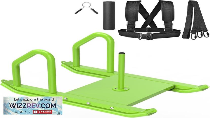 Kipika Weight Sled Fitness Sled Speed Training Sled Workout Sled Adjustable Height Review