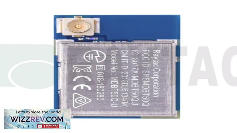 Bluetooth Low Energy BLE Module MDBT50Q-U1MV2 Review