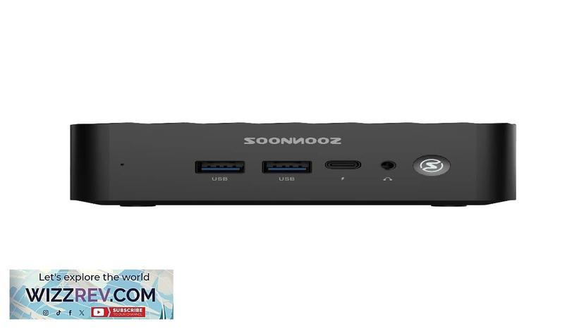 SOONNOOZ Mini PC Intel 12th N100 N5095 Windows11 DDR4 8GB 16GB SSD Review