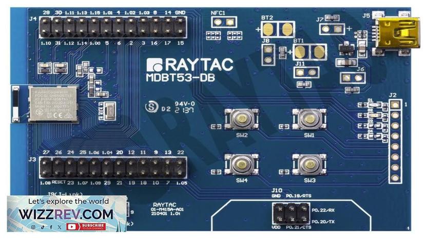 Bluetooth Low Energy Module Development Board MDBT53-DB-40 Review