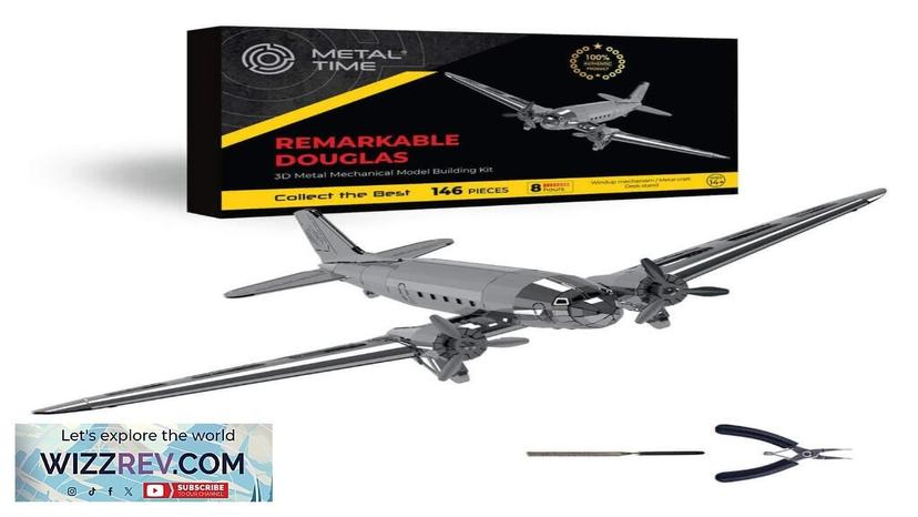 Remarkable Douglas DIY Aircraft Mechanical Model Kit Review