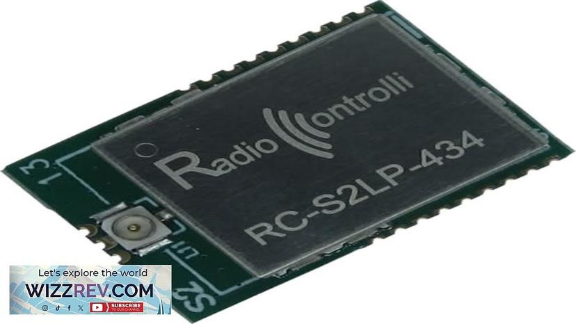 Sub 1GHz Multichannel Radio Transceiver Module S2LP Based RC-S2LP-434 Review