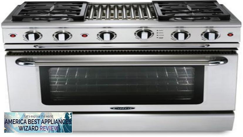 Capital Cooking 36" Freestanding All Gas Range With Natural Gas Review